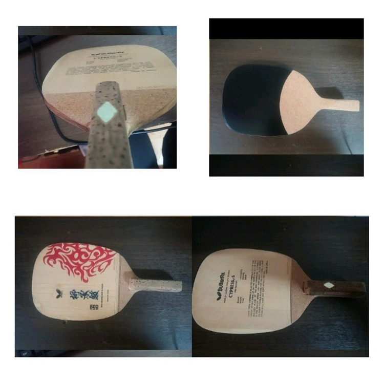 라켓수리용 +코르크시트.2장+컬러시트지.흑2+적1(펜홀--1