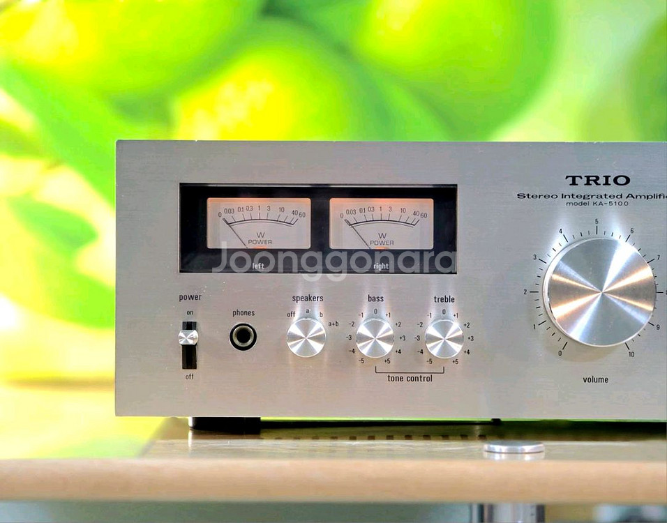 켄우드 TRIO KA-5100 인티앰프--3