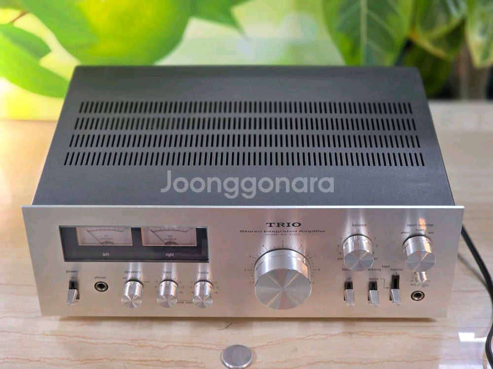 켄우드 TRIO KA-5100 인티앰프--5