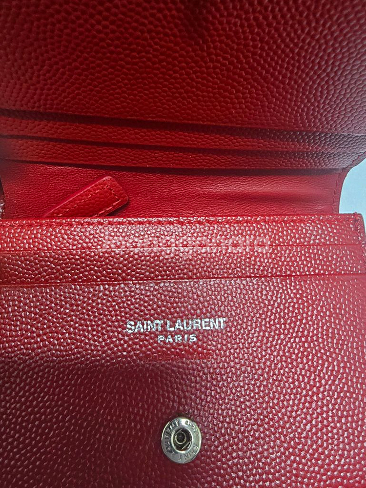 입생로랑 모노그램 마틀라세 반지갑 팝니다--4