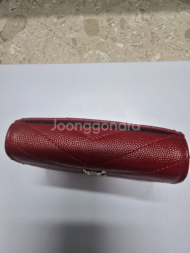 입생로랑 모노그램 마틀라세 반지갑 팝니다--8