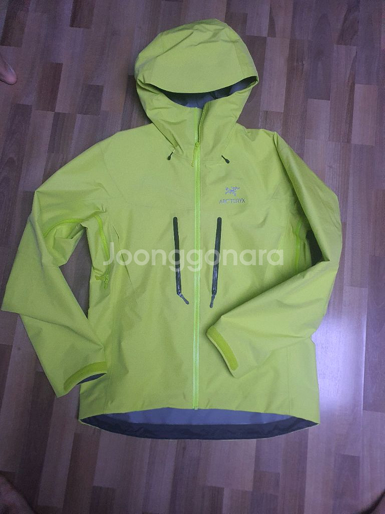 아크테릭스 알파 바람막이--0