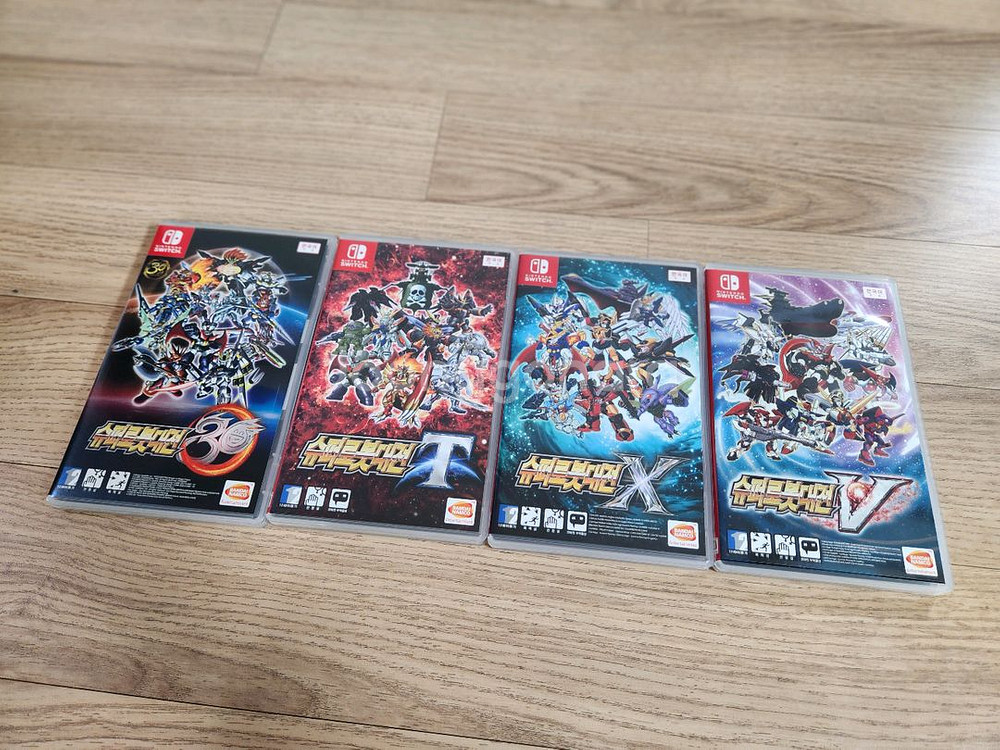 닌텐도 스위치 슈퍼로봇대전 4종--0