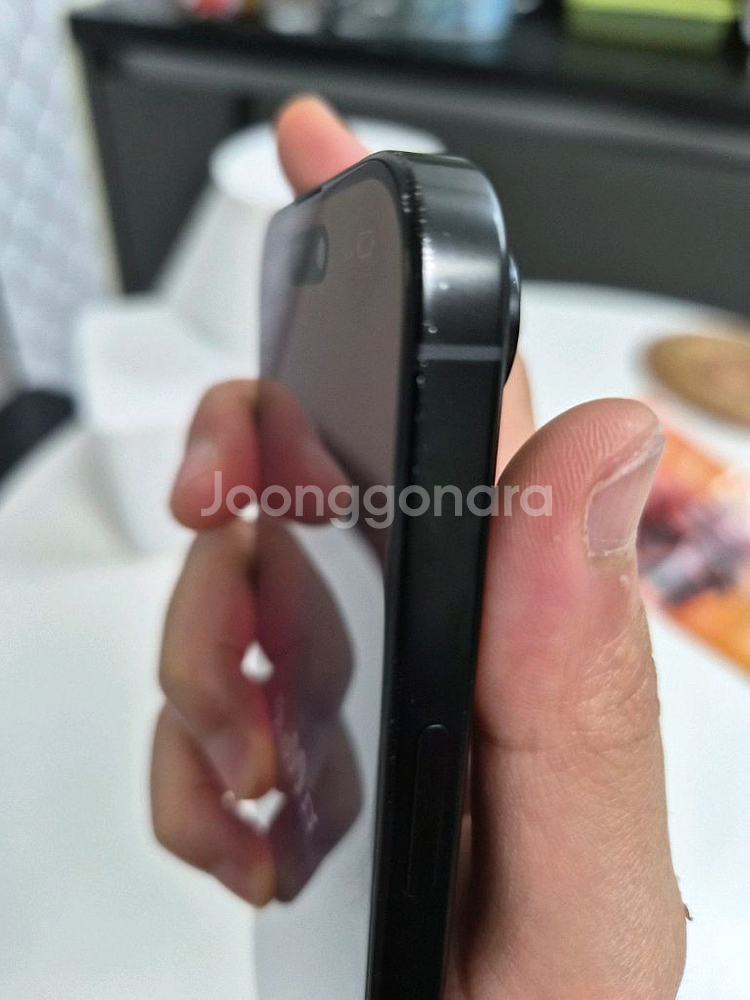 아이폰16프로 256기가 티타늄블랙--5