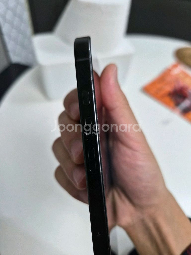 아이폰16프로 256기가 티타늄블랙--7