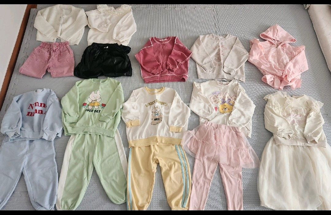 여아 의류 세트 8벌--0