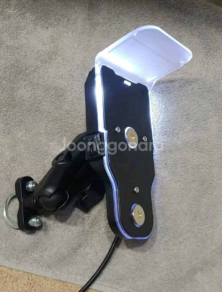 오토바이 거치대 자석충전거치대 배달거치대 자석거치대--0