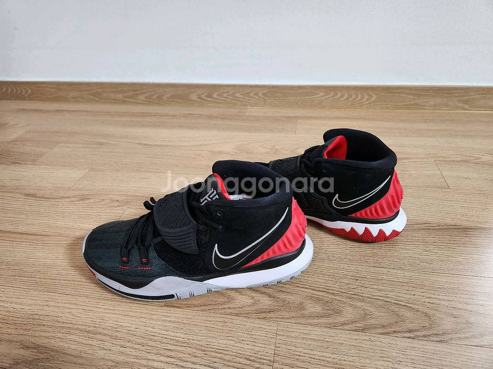 나이키 카이리6 농구화 블랙 레드--1