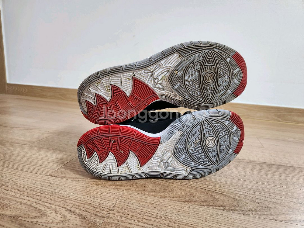 나이키 카이리6 농구화 블랙 레드--4