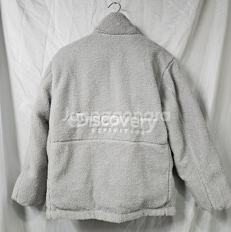 디스커버리 양면 구스 다운 패딩 남녀공용 그레이 사이즈95--2