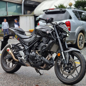 야마하 MT03 20년식 2만4천KM 아크라 구변완료