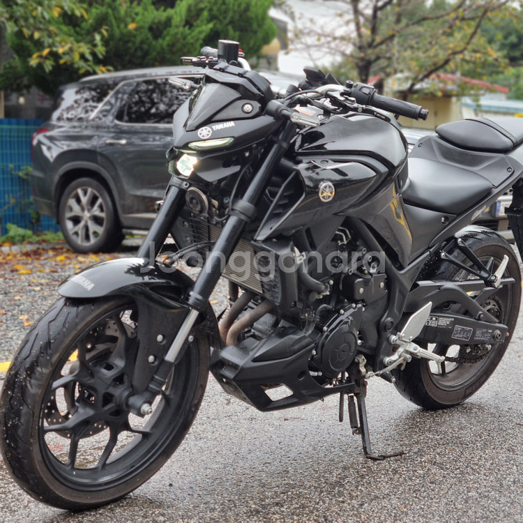 야마하 MT03 20년식 2만4천KM 아크라 구변완료--1