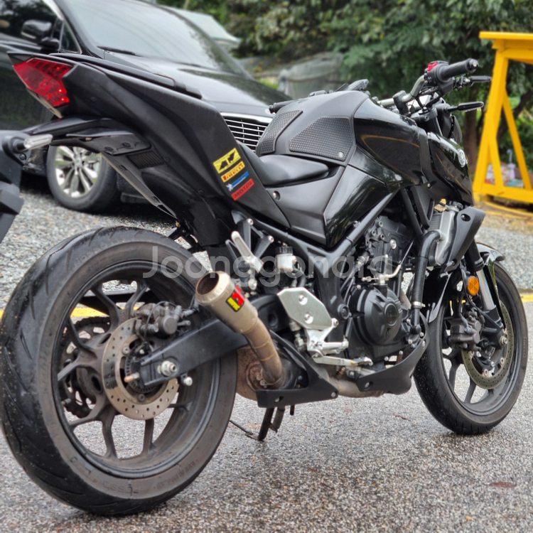 야마하 MT03 20년식 2만4천KM 아크라 구변완료--2