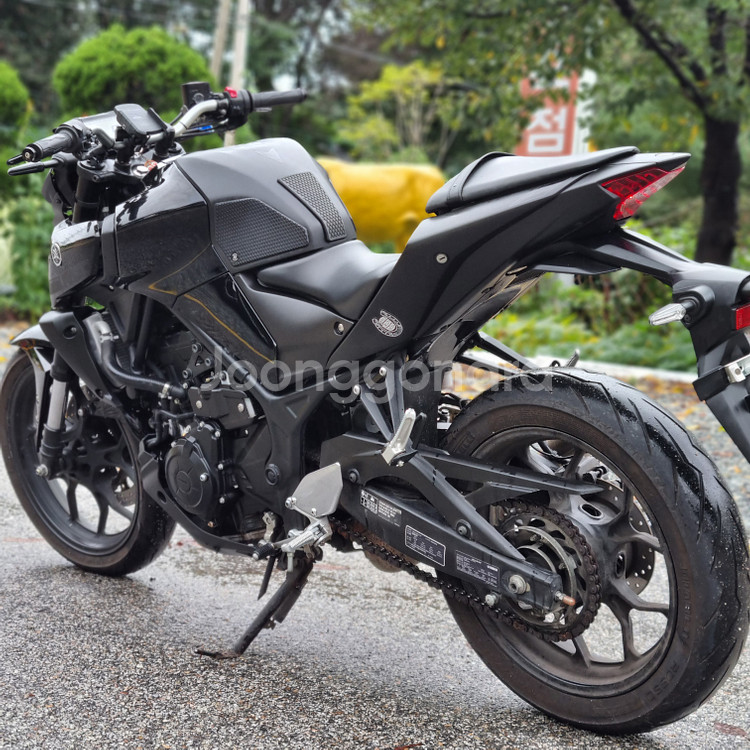 야마하 MT03 20년식 2만4천KM 아크라 구변완료--3