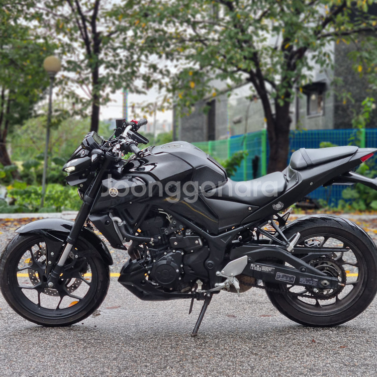 야마하 MT03 20년식 2만4천KM 아크라 구변완료--5