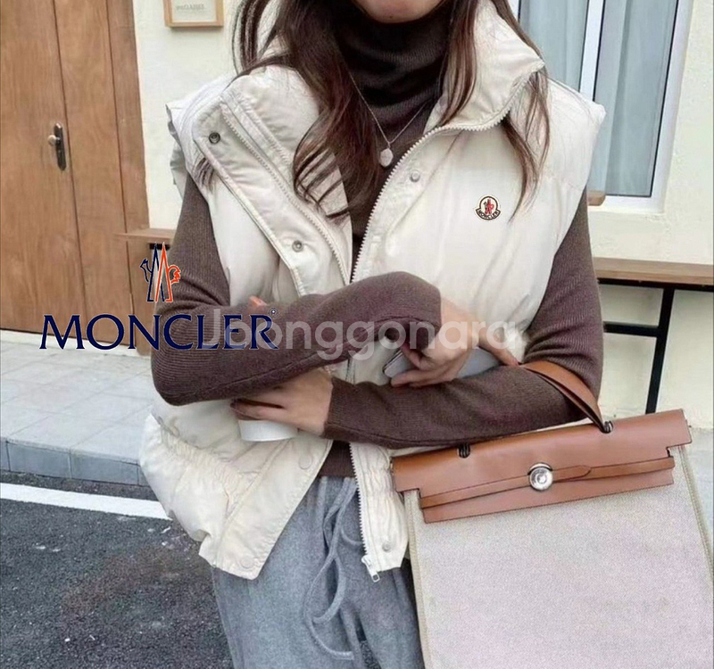 몽클** 패딩조끼--0