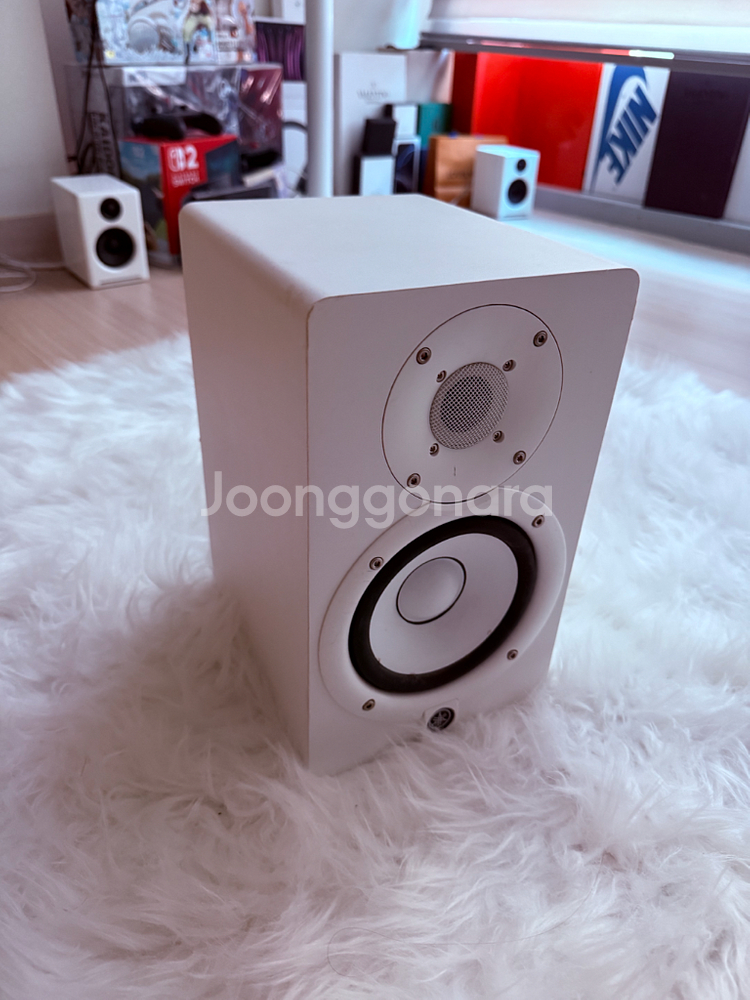 야마하 HS5 화이트 모니터 스피커--0