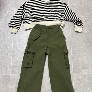 리틀뎁 맨투맨, 바지 세트 xs