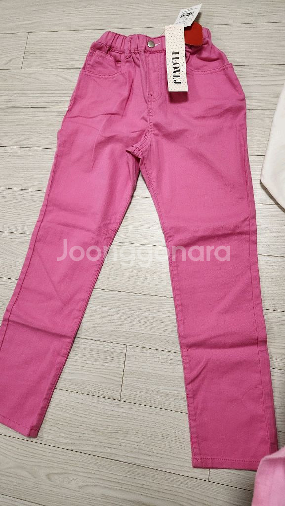 아이러브제이 핑크 바지 블라우스.세트. 새상품.--3