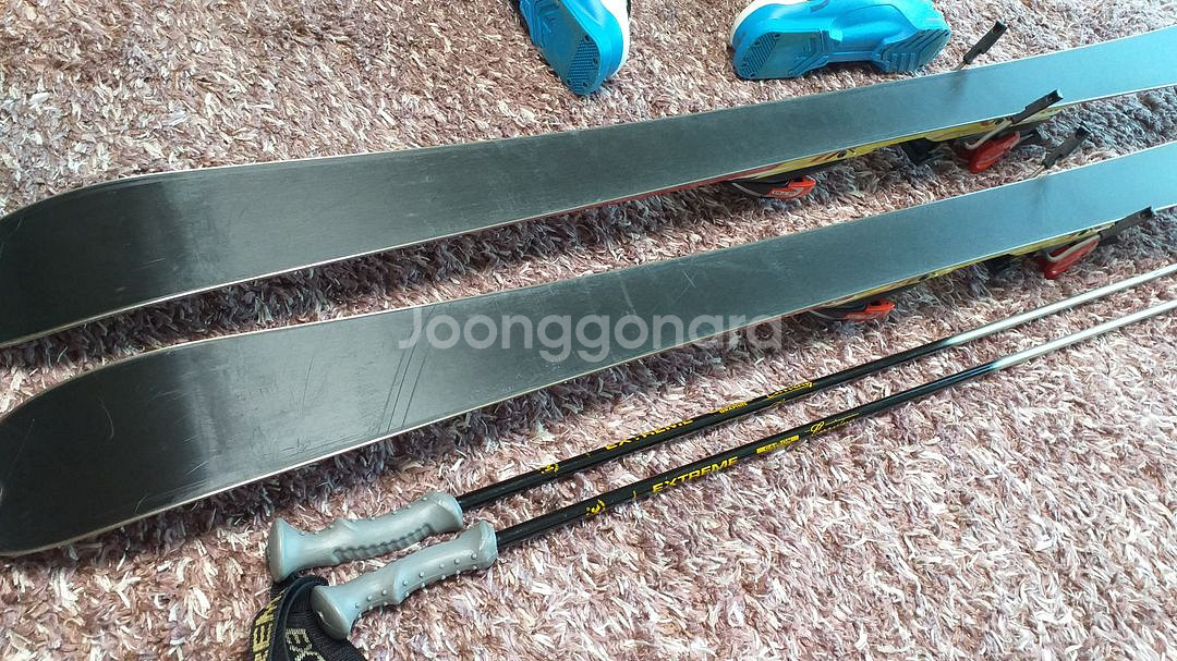 살로몬 스키 세트(스키150cm, 부츠250~255MM)--7