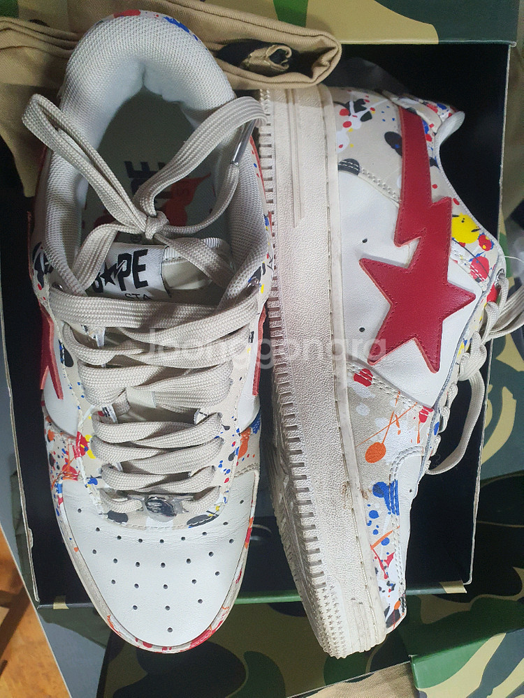 나이키 베이프 콜라보 에어포스 덩크--2