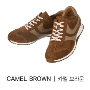 지스튜디오 NEW 콤비 스니커즈 (230/카멜 브라운)