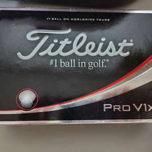 타이틀리스트 pro v1x 골프공