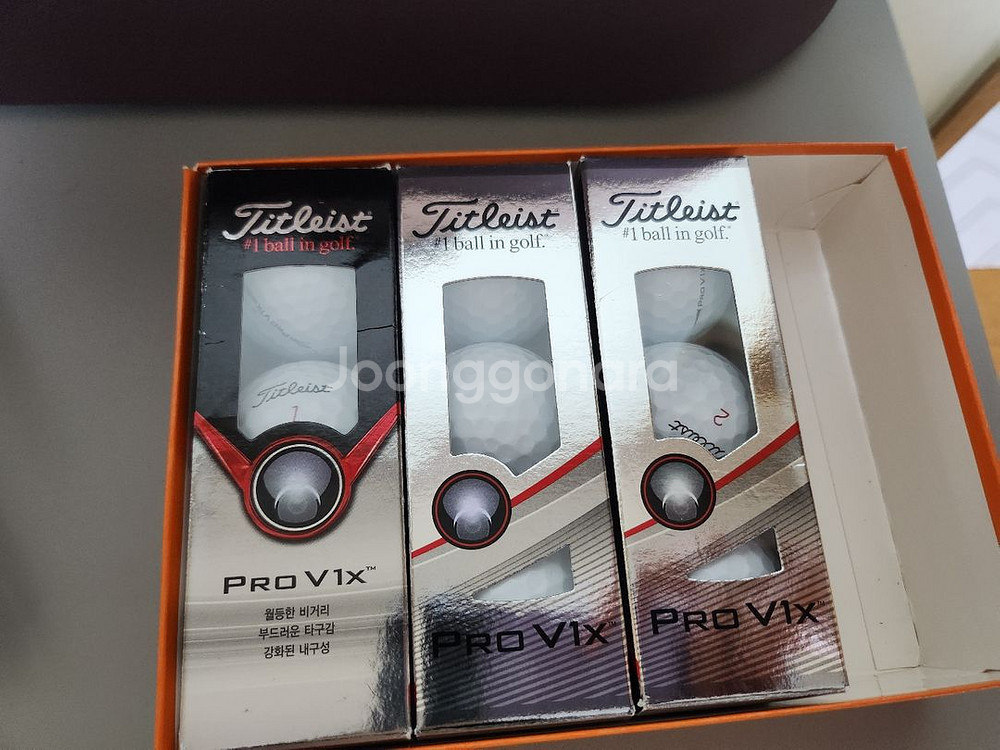 타이틀리스트 pro v1x 골프공--1