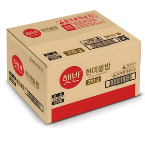 햇반 210g 36개 판매합니다.