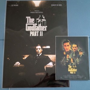 대부2 오리지널 메인 포스터+아트카드 세트