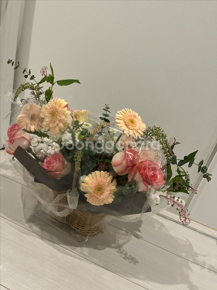 꽃바구니 어제받은꽃바구니 서울지역배송가능전철노선--0