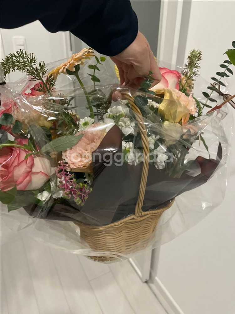 꽃바구니 어제받은꽃바구니 서울지역배송가능전철노선--4