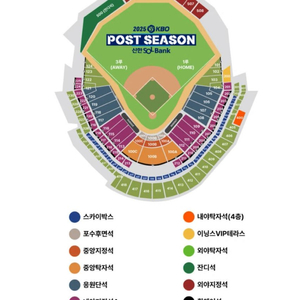 LG vs 한화 3차전 414구역 11열 3연석