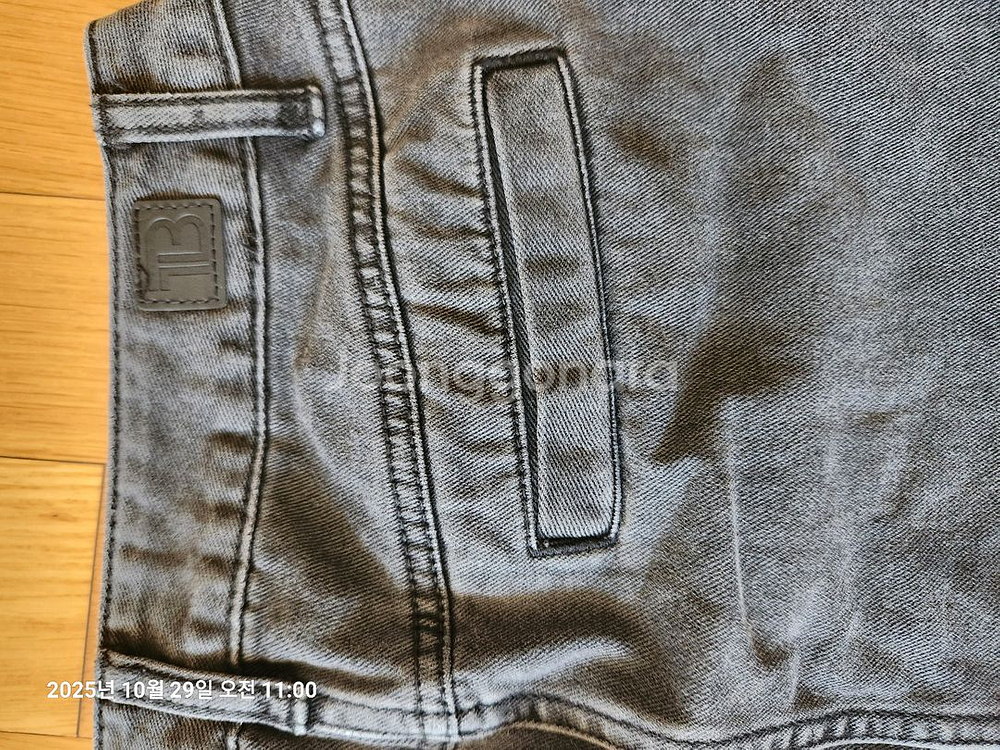 스튜디오톰보이 카고 데님 스커트--7