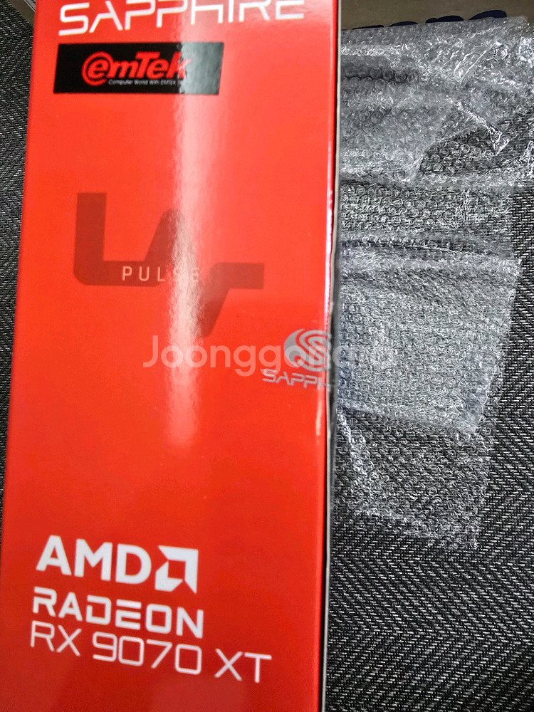 ( 인 천 )사파이어 펄스 RX 9070 XT 그래픽카드 판매 합니다--2