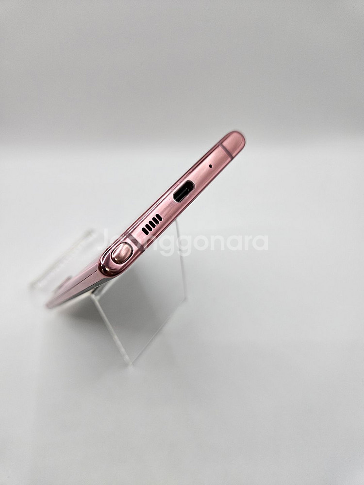 추천 갤럭시노트10핑크 정상해지 N971 중고폰--5