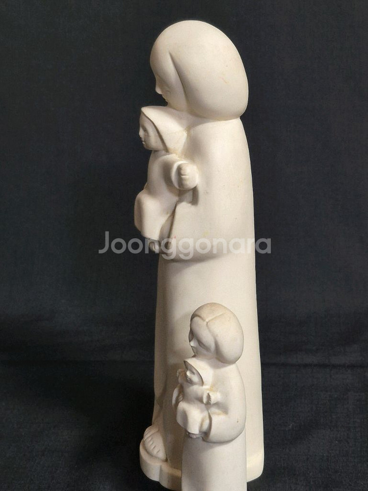 성모 마리아 조각상 2점--6