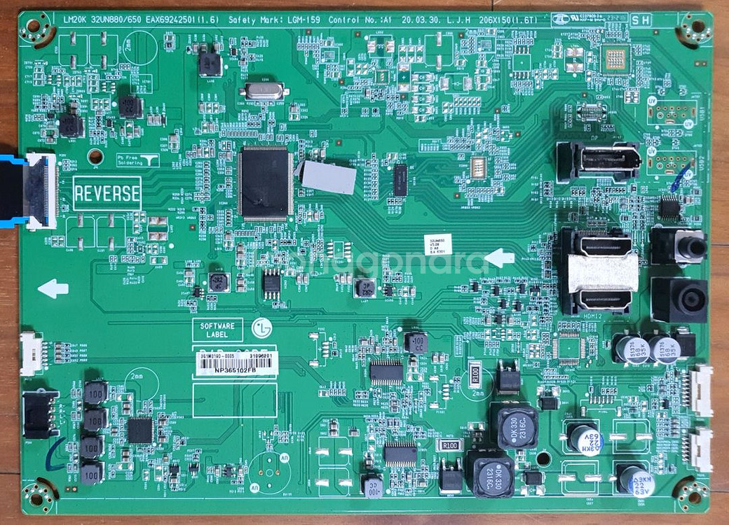 LG 32인치 모니터 AP 보드(32UN650)--0