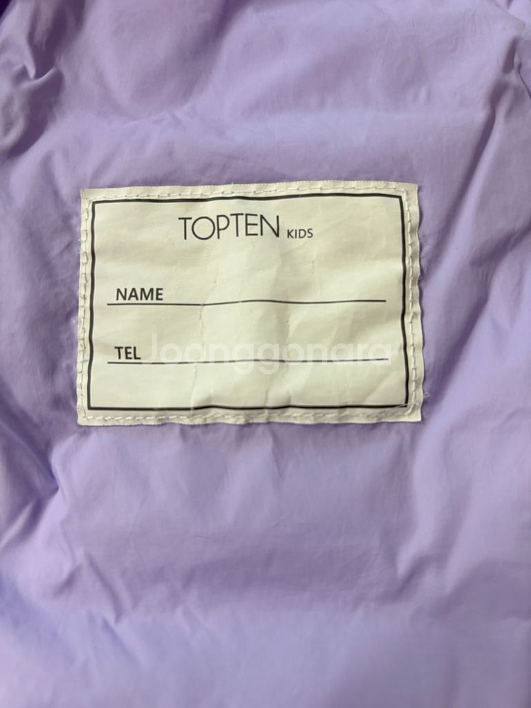 여아 키즈 경량패딩 조끼 160, 키즈 구스 다운 조끼--3