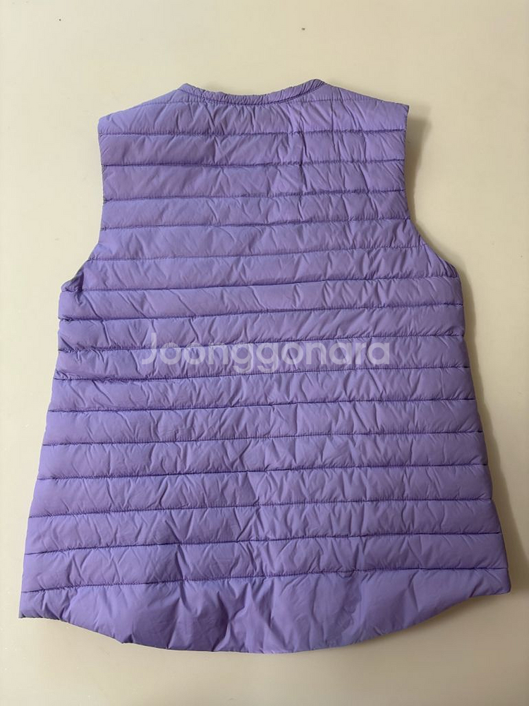 여아 키즈 경량패딩 조끼 160, 키즈 구스 다운 조끼--1