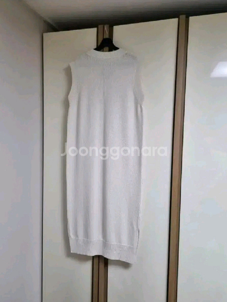 zara 자라 미디 니트 원피스 - 크림 M(66)--9