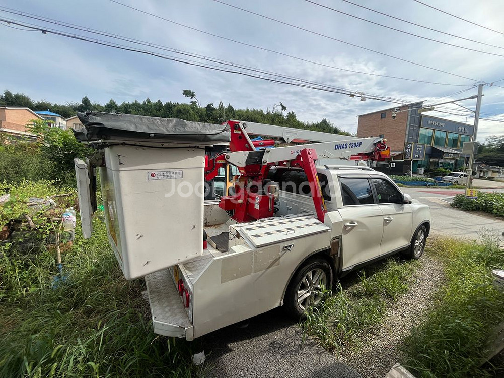 렉스턴 스포츠 고소작업차--1