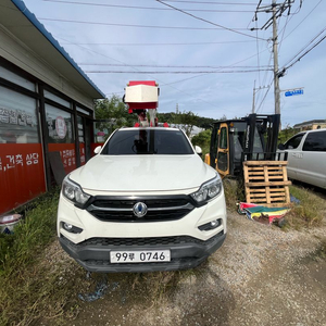 렉스턴 스포츠 고소작업차