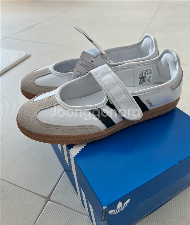 아디사스 삼바 메리제인 흰색 235--2