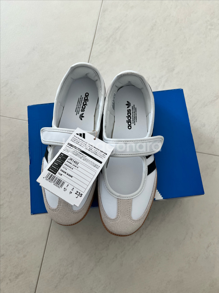 아디사스 삼바 메리제인 흰색 235--1
