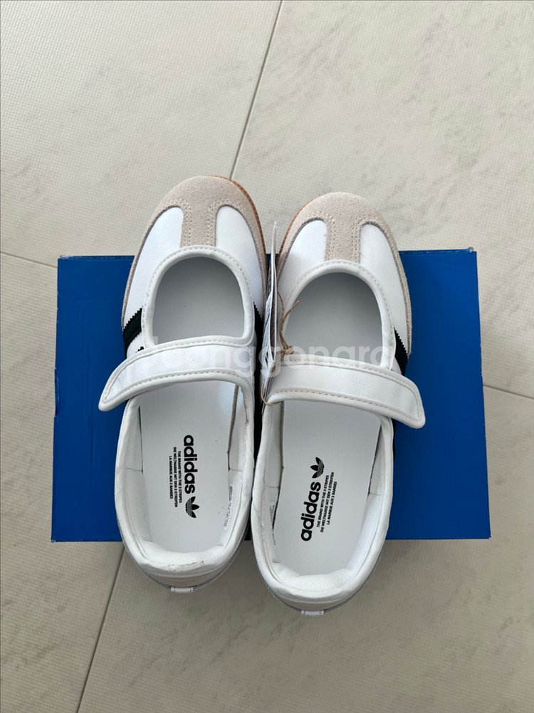 아디사스 삼바 메리제인 흰색 235--0