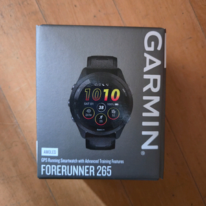 가민 포러너 265블랙 미개봉