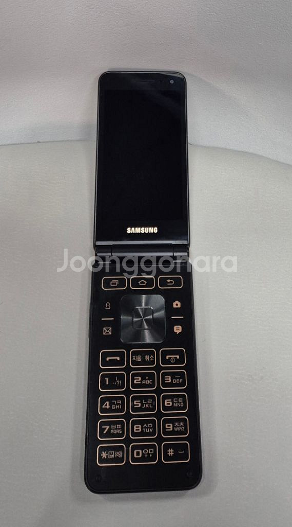 삼성 폴더폰 폴더2 초기필름 그대로 공부폰 효도폰--3