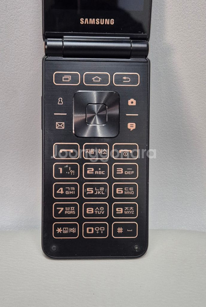 삼성 폴더폰 폴더2 초기필름 그대로 공부폰 효도폰--4