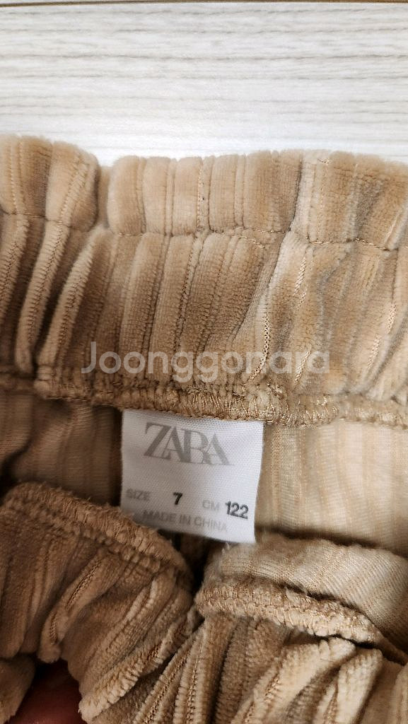 자라키즈.등 겨울바지 일괄3벌.사이즈120--1